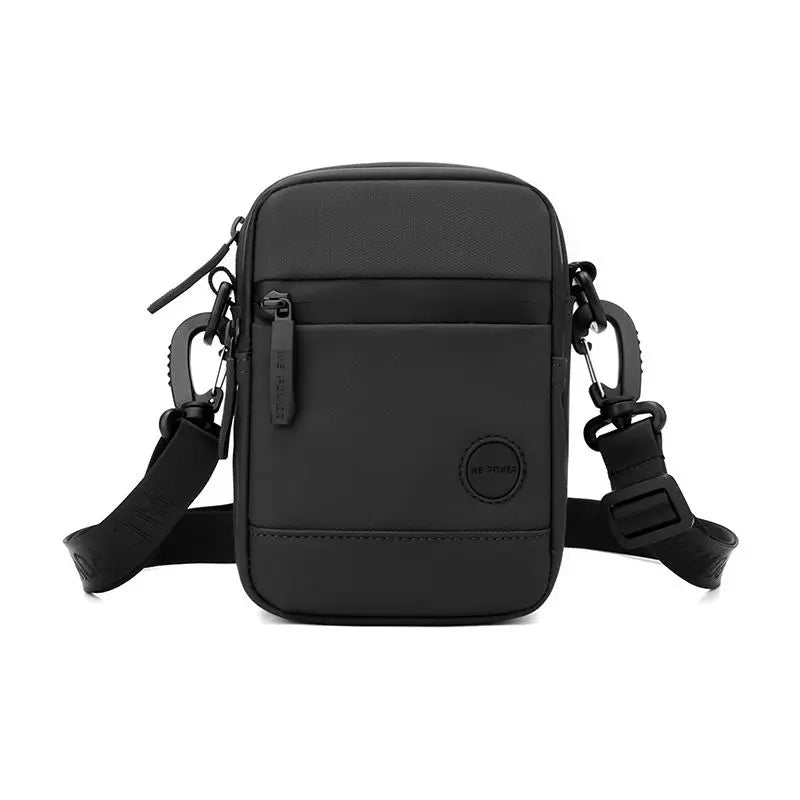 Outdoor Casual Men Single Shoulder Crossbody Bag Luxury Fashion Travel Mini Chest Bag Nylon Fanny Pack USB Headphone Jack