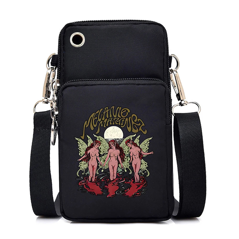 Melanie Martinez Crossbody Bags Women Hip Hop Mini Mobile Phone Bag High Street Melanie Martinez Portals Tour Purse Handbag