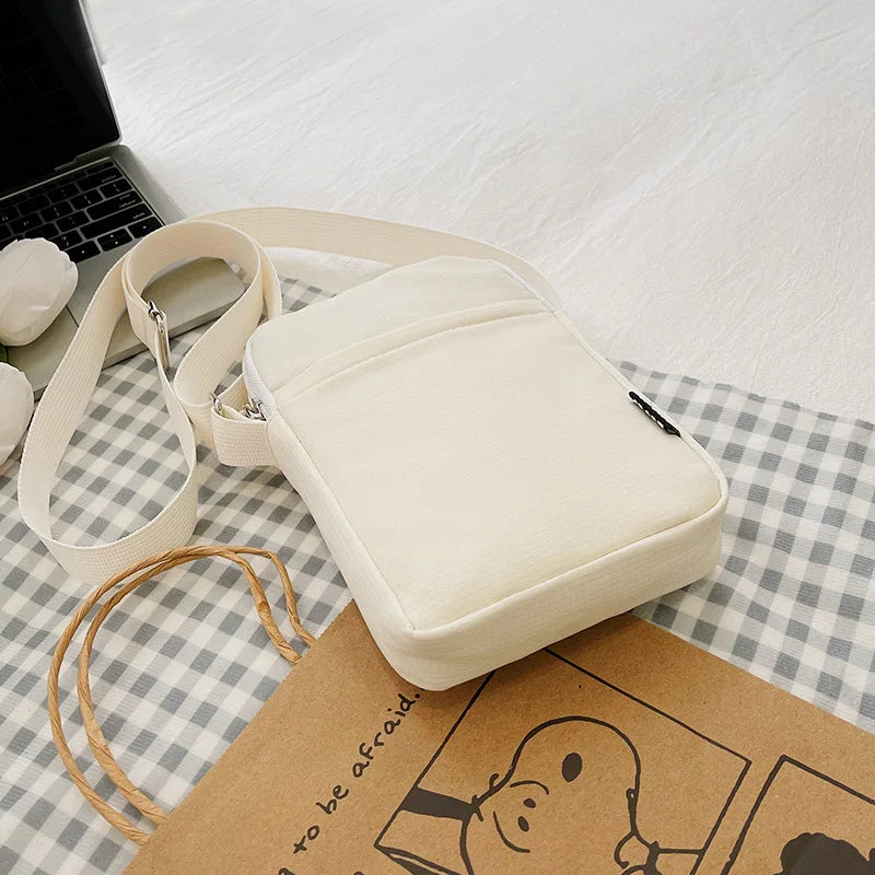 Fashion Mobile Phone Bag Women's Messenger Bag All-match Mini Small Crossbody Bag Hanging Neck Coin Purse Vertical Handbag