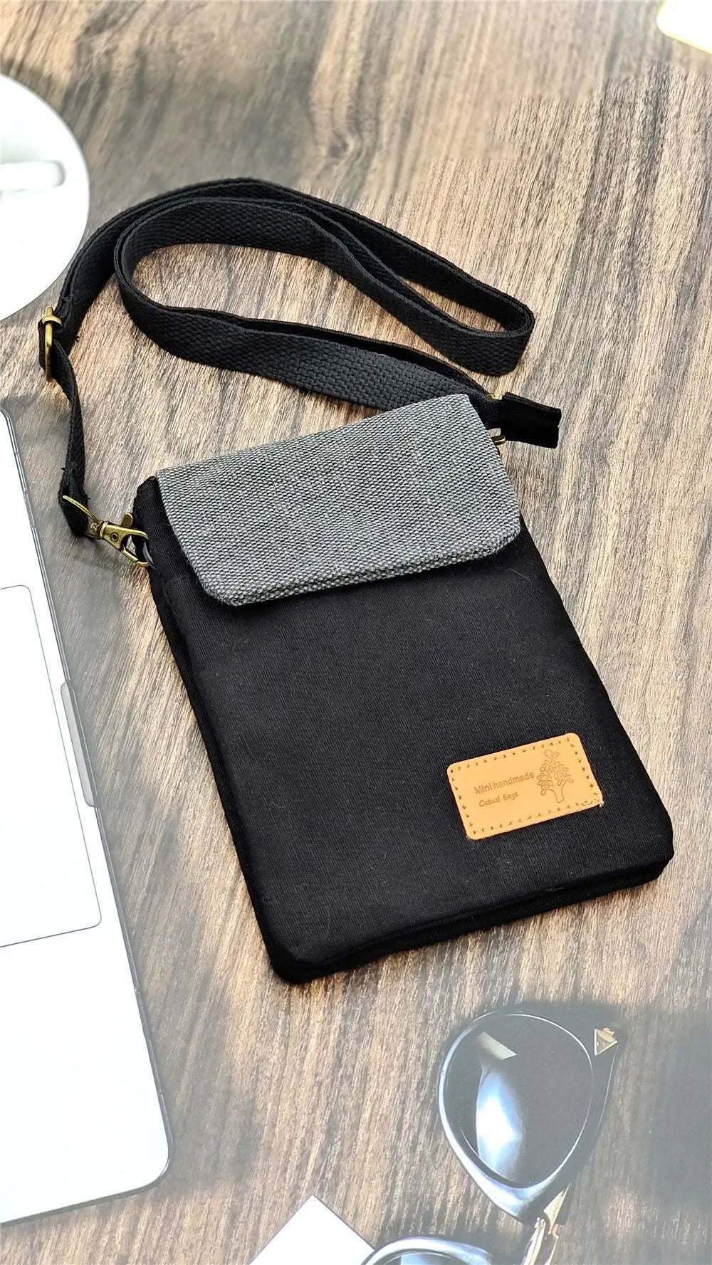 Cotton Canvas Women's Shoulder Cross-body Bag Brands 2023 Ladies Mini Handbag Female Small Phone Purse Money Pouch for Girls