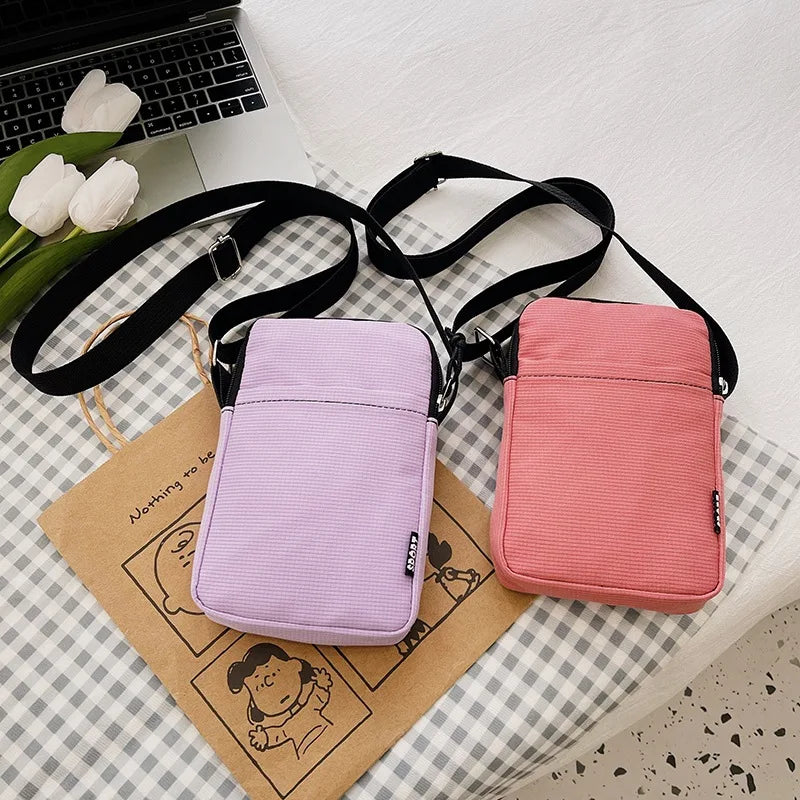 Fashion Mobile Phone Bag Women's Messenger Bag All-match Mini Small Crossbody Bag Hanging Neck Coin Purse Vertical Handbag